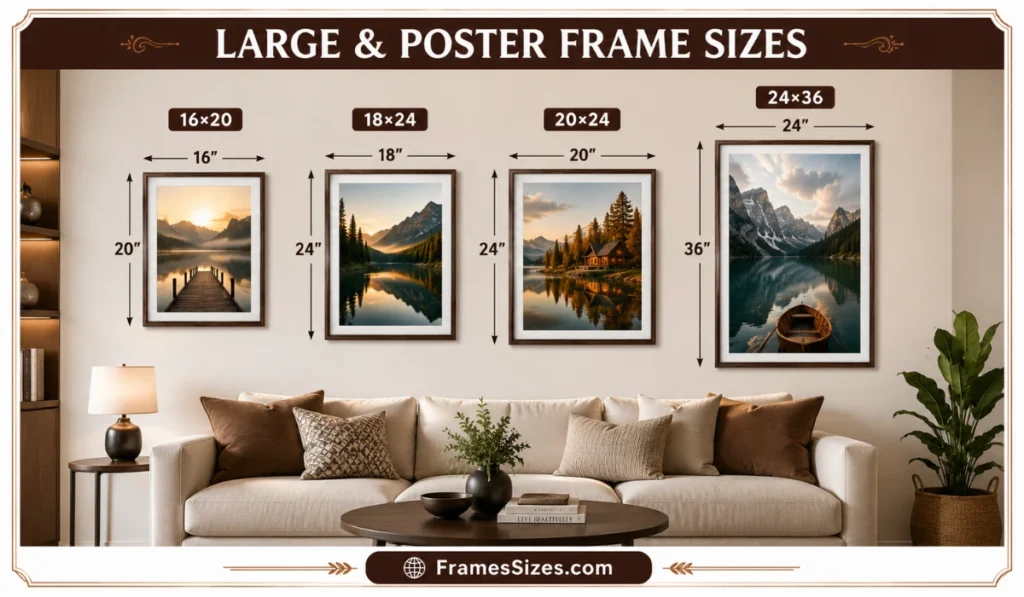 large-poster-frame-sizes