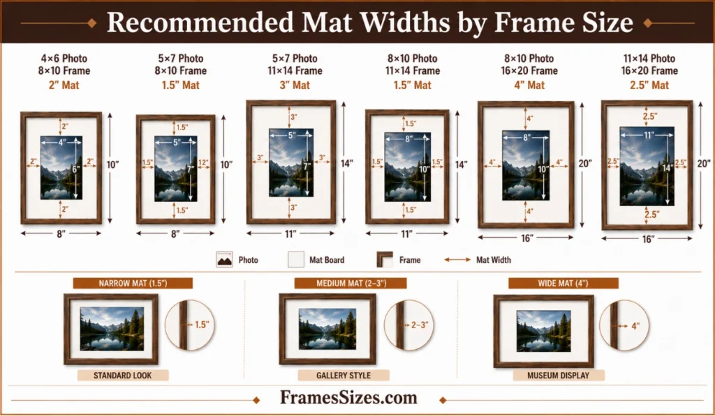 recommended-mat-widths-by-frame-size