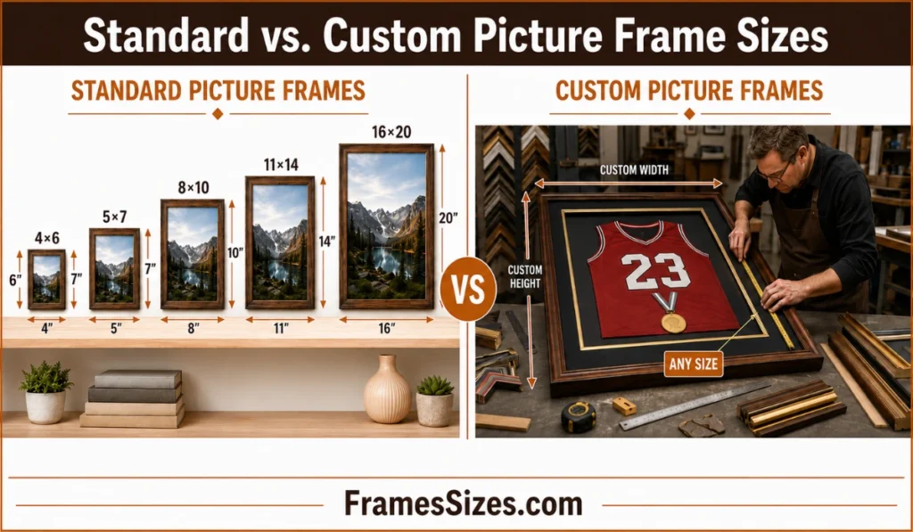 standard-vs-custom-picture-frame-size