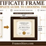 Certificate Frame Size: The Complete Guide to Choosing the Right Fit certificate-frame-size