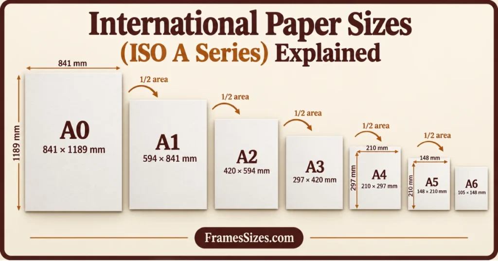 International Paper Sizes (ISO A Series) Explained