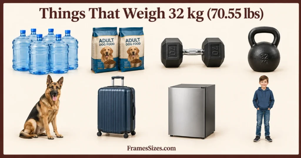 things-that-weight-32-kg