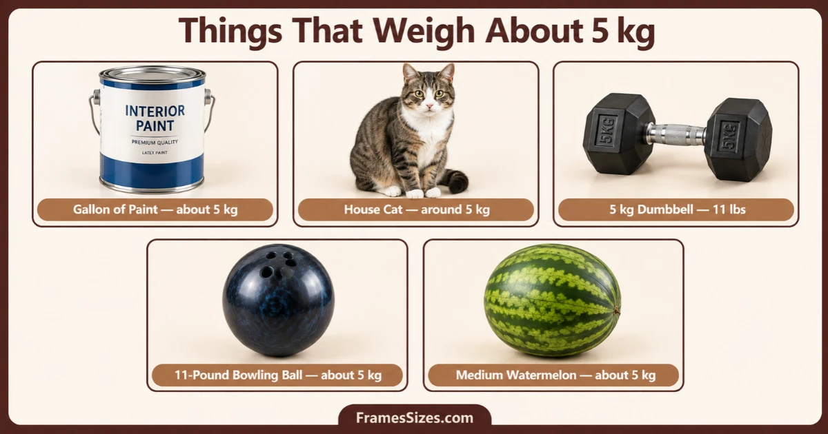 things-thst-weight-5-kg